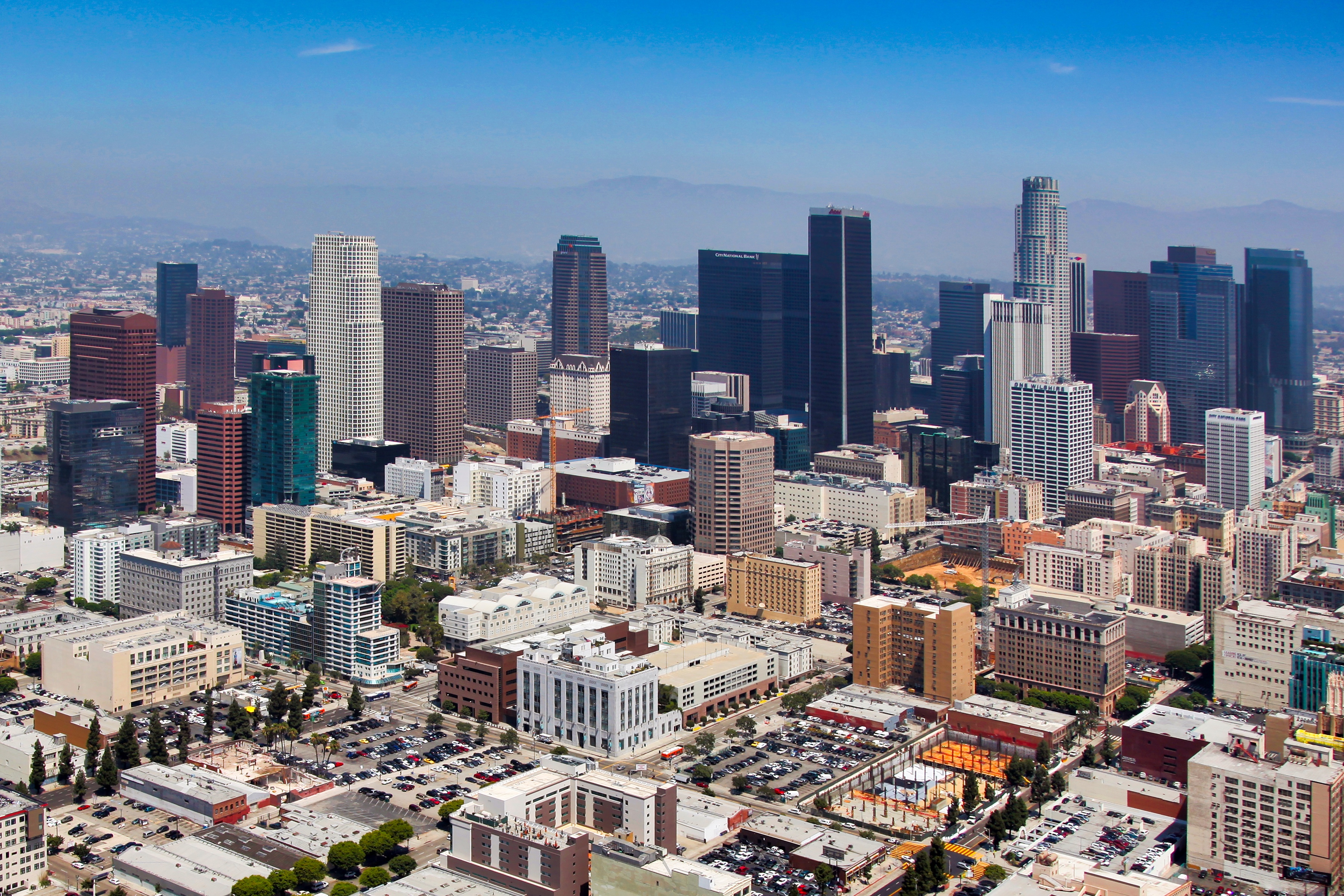 LA High Rise Skyline